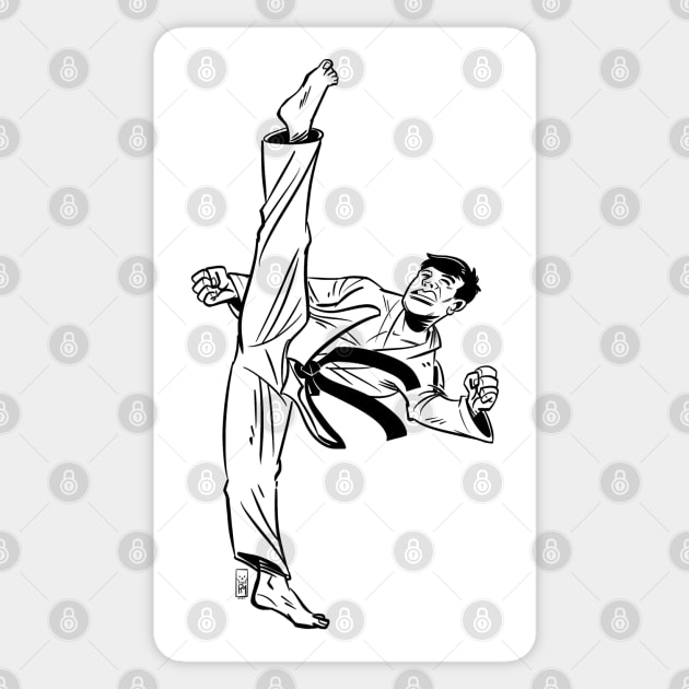 Taekwon-do! Sticker by Mason Comics